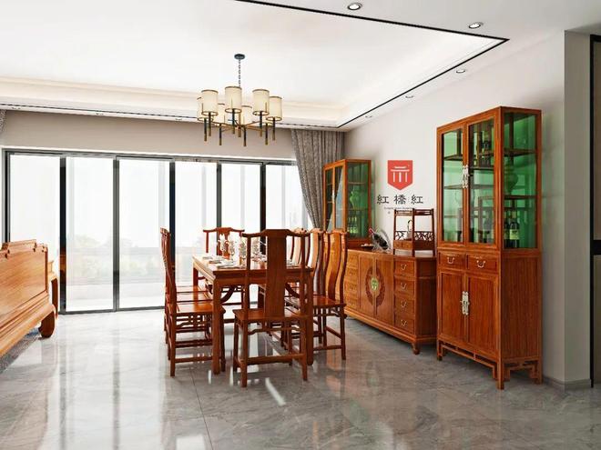 有讲究六“宜”四“忌”！pg电子首页红木餐桌摆放(图2)