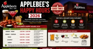 Applebee’s Happy Hour 2026: Full Schedule, Deals & Menu Guide Applebee’s Happy Hour