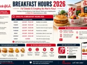 Chick-fil-A Breakfast Hours 2026: Full Schedule & Everything Chick-fil-A Breakfast Hours 2026