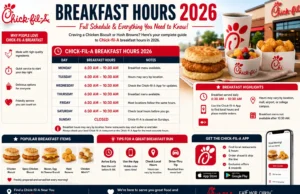 Chick-fil-A Breakfast Hours 2026: Full Schedule & Everything Chick-fil-A Breakfast Hours 2026