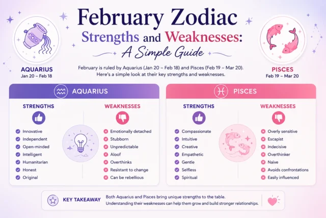 February Zodiac Strengths and Weaknesses: A Simple Guide. February Zodiac Strengths and Weaknesses A Simple Guide