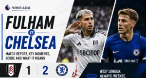 Fulham vs Chelsea: Match Report, Key Moments, Score and What It Means. Fulham vs Chelsea Match Report, Key Moments, Score and What It Means