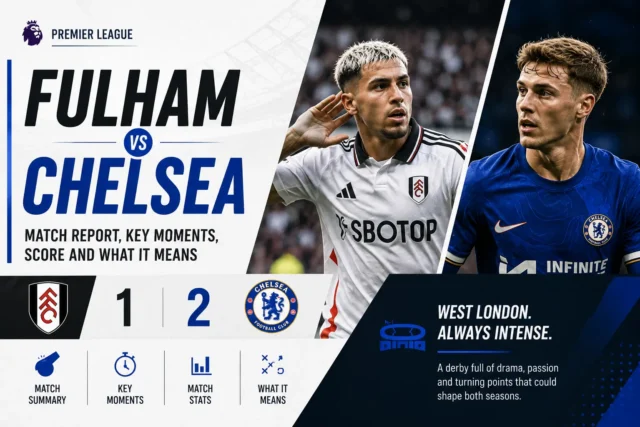 Fulham vs Chelsea Match Report, Key Moments, Score and What It Means Fulham vs Chelsea Match Report, Key Moments, Score and What It Means