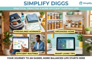 SimplifyDiggs: Practical Ideas for a More Efficient Everyday Life. SimplifyDiggs Practical Ideas for a More Efficient Everyday Life