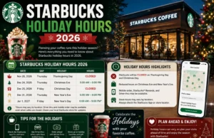 Starbucks Holiday Hours 2026: Full Schedule, Holiday Closures & More Starbucks Holiday Hours 2026