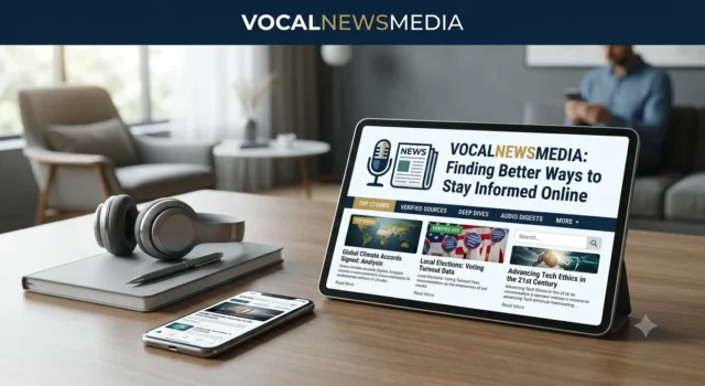 VocalNewsMedia: Finding Better Ways to Stay Informed Online. VocalNewsMedia Finding Better Ways to Stay Informed Online